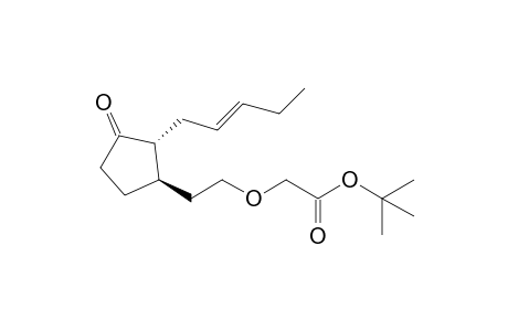 tert-Butyl [2-(3-oxo-2-pent-2-enylcyclopentyl)ethoxy]acetate