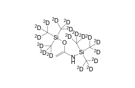 perdeuterated on methyl groups of silicon, N,O-bis(trimethylsilyl)acetamide