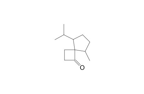 Spiro[3.4]octan-1-one, 5-methyl-8-(1-methylethyl)-, (4.alpha.,5.alpha.,8.alpha.)-