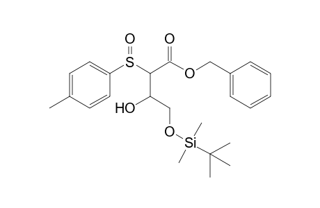 Benzyl (Rs)-4-(tert-Butyldimethylsiloxy)-3-hydroxy-2-(p-tolylsulfinyl)butanoate isomer