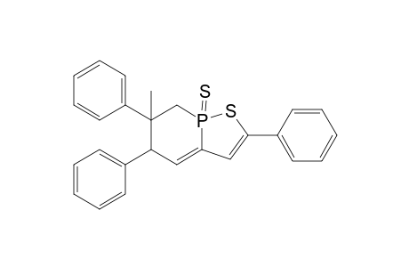 3-Methyl-3,4,8-triphenyl-9-thia-1-phosphabicyclo[4.3.0]nona-5,7-diene 1-sulfide