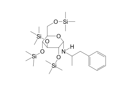 Amphethamine glucoside 4TMS