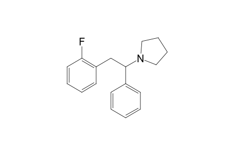 1-Phenyl-1-pyrrolidino-2-(2-fluorophenyl)ethane