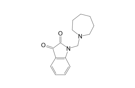 1-(1-Azepanylmethyl)-1H-indole-2,3-dione