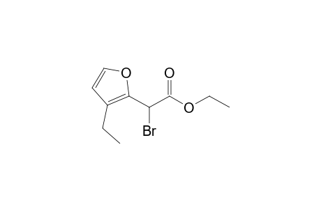 Ethyl Bromo(3-ethyl-furan-2-yl)acetate