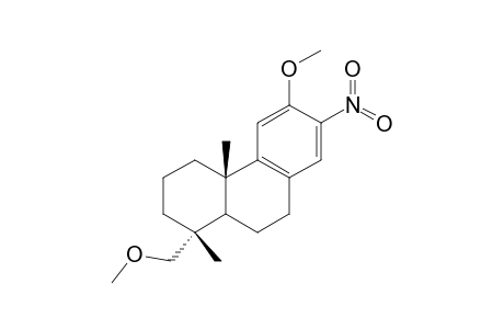 12,19-dimethoxy-13-nitropodocarpa-8,11,13-triene