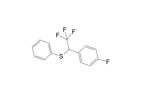 phenyl(2,2,2-trifluoro-1-(4-fluorophenyl)ethyl)sulfane