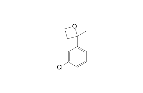 2-Methyl-2-(3-chlorophenyl)oxetane