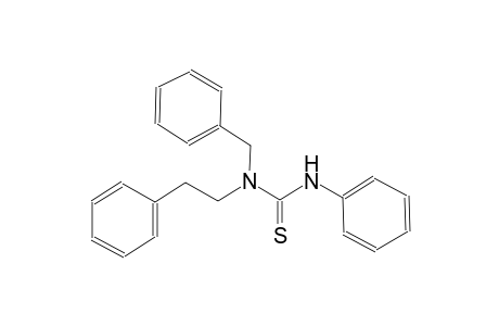 N-benzyl-N'-phenyl-N-(2-phenylethyl)thiourea