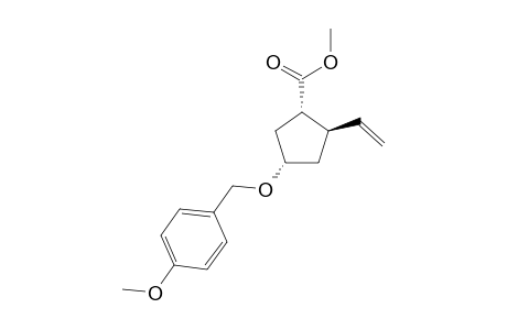 Cyclopentanecarboxylic acid, 2-ethenyl-4-[(4-methoxyphenyl)methoxy]-, methyl ester (1.alpha.,2.beta.,4.alpha.)-