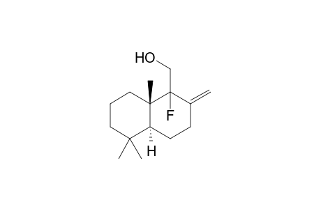 (+-)-9a-Fluoro-8(12)-drimen-11-ol (9a-Fluoroalbicanol)