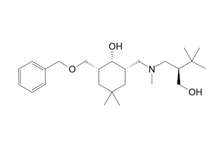 (1R,2R,6S)-2-(benzoxymethyl)-6-[[[(2R)-3,3-dimethyl-2-methylol-butyl]-methyl-amino]methyl]-4,4-dimethyl-cyclohexanol