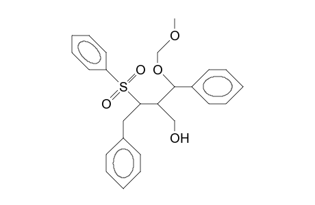 3-Hydroxymethyl-4-methoxymethoxy-1,3-diphenyl-2-phenylsulfonyl-butane