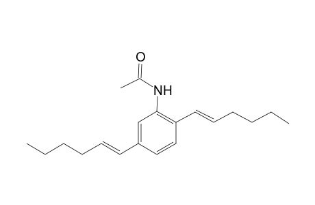 2,5-Di[hex-1'-enyl]acetanilide