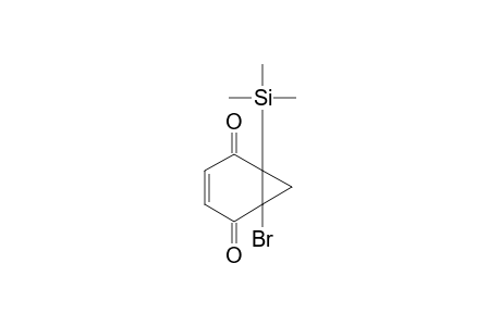 1-BrOMO-6-TRIMETHYLSILYLBICYClO-[4.1.0]-HEPT-3-ENE-2,5-DIONE
