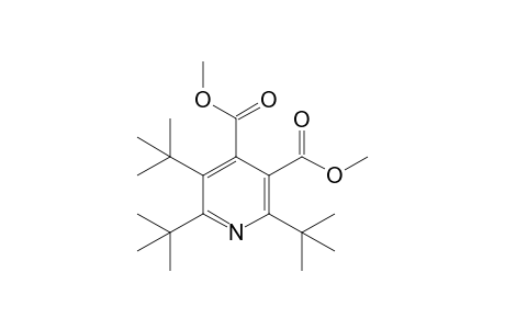 dimethyl 2,5,6-tritert-butylpyridine-3,4-dicarboxylate