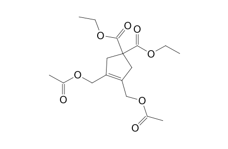 Diethyl 3,4-bis(acetoxymethyl)-3-cyclopentene-1,1-dicarboxylate