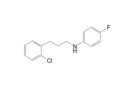 N-(3-(2-Chlorophenyl)propyl)-4-fluoroaniline