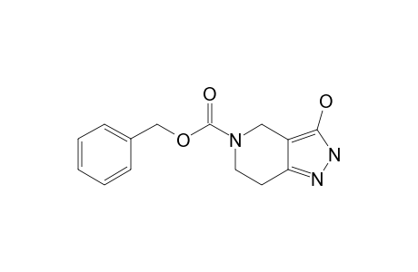 BENZYL-3-OXO-2,3,3A,4,6,7-HEXAHYDROPYRAZOLO-[4,3-C]-PYRIDINE-5-CARBOXYLATE