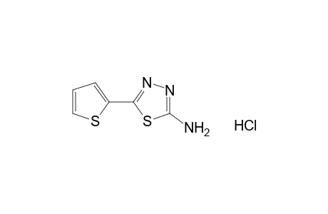 2-amino-5-(2-thenyl)-1,3,4-thiadiazole, monohydrocloride