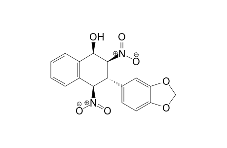 (1R,2S,3R,4R)-3-(3',4'-Methylenedioxyphenyl)-2,4-dinitro-1,2,3,4-tetrahydronaphthalen-1-ol