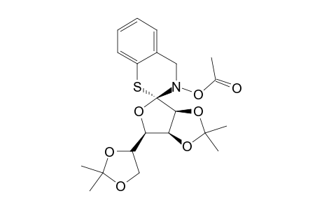 3-ACETOXY-3-HYDROXY-3',3'-DIMETHYL-8'-(2,2-DIMETHYL-1,3-DIOXOLAN-4-YL)-SPIRO-[2H-1,3-BENZOTHIAZIN-2,6'-(2',4',7')-TRIOXABICYClO-[3.3.0]-OCTANE]