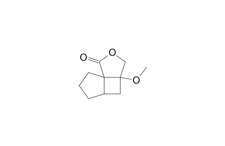 5-Methoxy-3-oxatricyclo[5.3.0.0(1,5)]decan-2-one