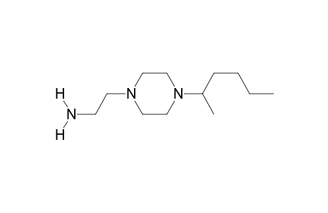 1-(2-Aminoethyl)-4-(hex-2-yl)piperazine