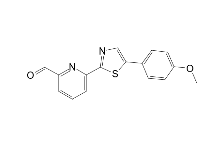 6-(5-(4-methoxyphenyl)thiazol-2-yl)picolinaldehyde