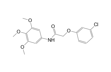 2-(3-chlorophenoxy)-N-(3,4,5-trimethoxyphenyl)acetamide