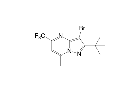 3-bromo-2-tert-butyl-7-methyl-5-(trifluoromethyl)pyrazolo[1,5-a]pyrimidine