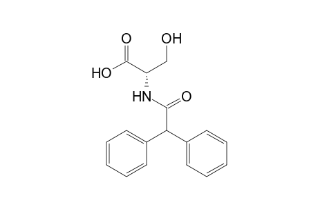 Diphenylacetylserine