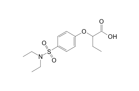 2-(P-Diethylsulfamoyl-phenoxy)-butyric acid