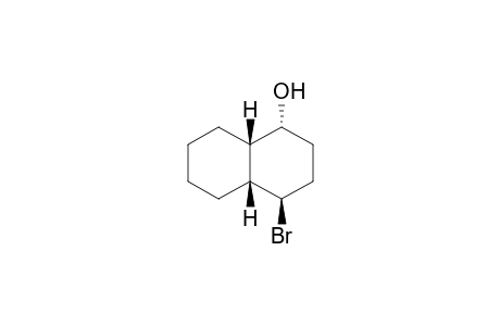 (1R,4R,4aR,8aS)-4-bromanyl-1,2,3,4,4a,5,6,7,8,8a-decahydronaphthalen-1-ol