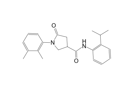 3-pyrrolidinecarboxamide, 1-(2,3-dimethylphenyl)-N-[2-(1-methylethyl)phenyl]-5-oxo-
