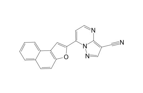7-(Naphtho[2,1-b]furan-2-yl)-pyrazolo[1,5-a]pyrimidine-3-carbonitrile