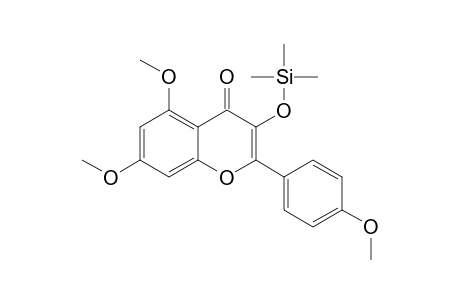 3-O-(trimethylsilyl)-5,7,4'-tri-O-methylkaempferol
