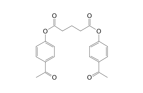 Glutaric acid, di(4-acetylphenyl) ester