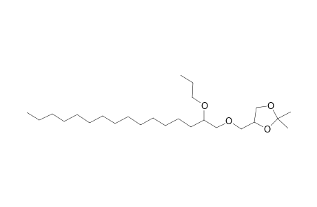 2,2-Dimethyl-4-([(2-propoxyhexadecyl)oxy]methyl)-1,3-dioxolane