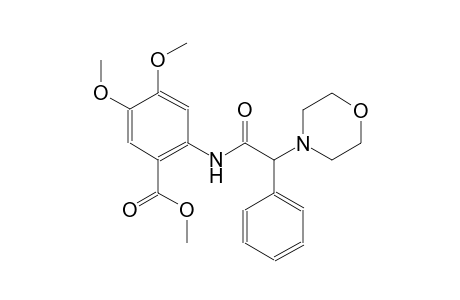 benzoic acid, 4,5-dimethoxy-2-[(4-morpholinylphenylacetyl)amino]-, methyl ester