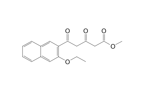 Methyl 3,5-dioxo-5-(3'-ethoxynaphth-2'-yl)pentanoate