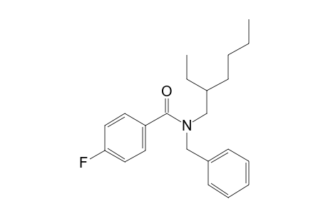 Benzamide, 4-fluoro-N-benzyl-N-(2-ethylhexyl)-