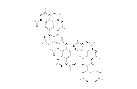 #5;PSEUDOPENTAFUHALOL-B-TRIDECAACETATE;3,4,5-TRIACETOXY-1-[2,3-DIACETOXY-5-(2,4,6-TRIACETOXYPHENOXY)-PHENOXY]-2-[3,5-DIACETOXY-4-(3,4,5-TRIACETOXYPHENOXY)-PHEN