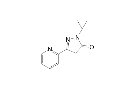 2-(1,1-dimethylethyl)-5-(2-pyridyl)-2,4-dihydro-3H-pyrazol-3-one