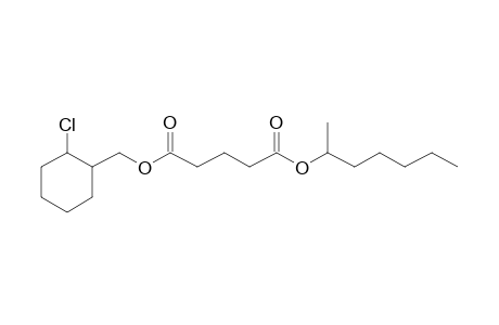 Glutaric acid, (2-chlorocyclohexyl)methyl hept-2-yl ester