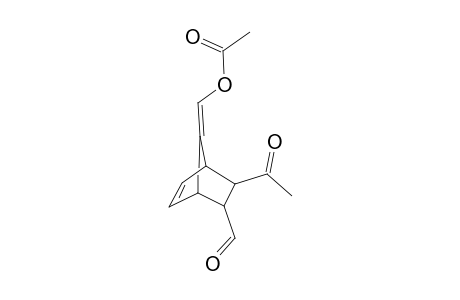 5-Acetyl-6-formyl-7-acetoxymethylenebicyclo[2.2.1]hept-2-ene