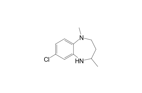 7-Chloro-1,4-dimethyl-1,3,4,5-tetrahydro-2H-1,5-benzodiazepine