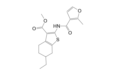 methyl 6-ethyl-2-[(2-methyl-3-furoyl)amino]-4,5,6,7-tetrahydro-1-benzothiophene-3-carboxylate