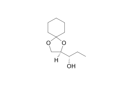 (1S)-1-[(2R)-1,4-Dioxaspiro[4.5]dec-2-yl]propanol