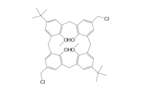 Pentacyclo[19.3.1.13,7.19,13.115,19]octacosa-1(25),3,5,7(28),9,11,13(27),15,17,19(26),21,23-dodecaene-25,27-diol, 11,23-bis(chloromethyl)-5,17-bis(1,1-dimethylethyl)-26,28-dimethoxy-, stereoisomer
